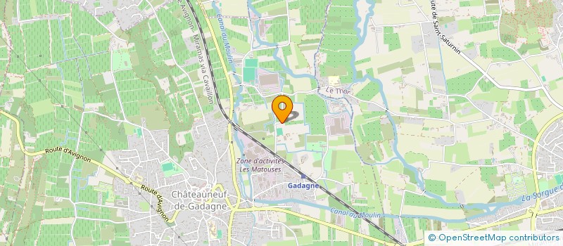 localisation de l'entreprise SCI BEAUMONT  CHATEAUNEUF-DE-GADAGNE