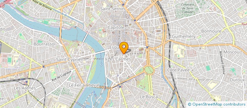 localisation de l'entreprise SCI BEAUNAT DE VILLENEUVE à TOULOUSE