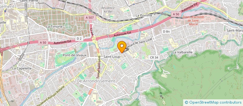 localisation de l'entreprise SCI BEAUNIER à MARSEILLE