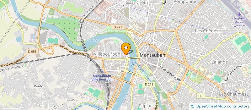 localisation de l'entreprise SCI BEAUPORT  MONTAUBAN