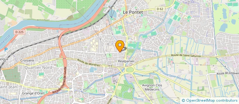 localisation de l'entreprise SCI BEAUPRE 2  LE PONTET