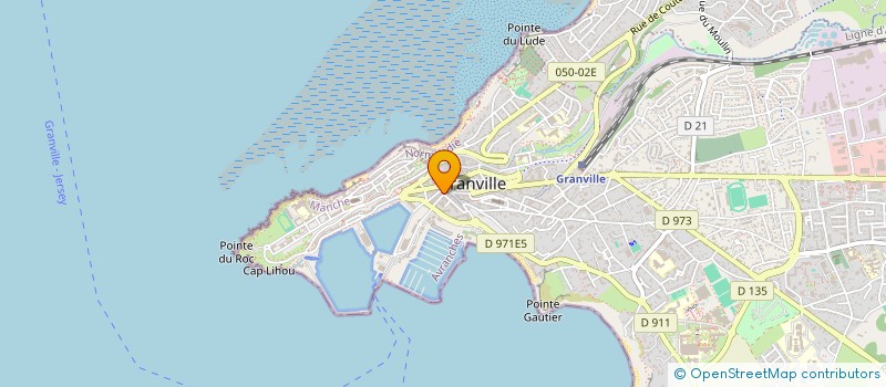 localisation de l'entreprise SCI BEAUREGARD à GRANVILLE
