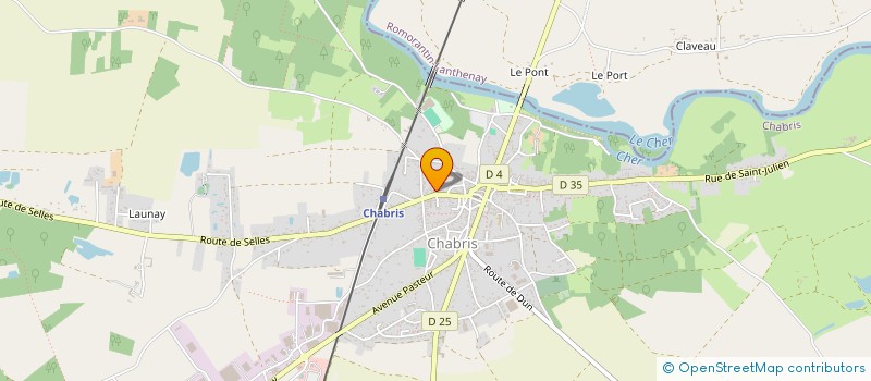 localisation de l'entreprise SCI BEAUREGARD à CHABRIS