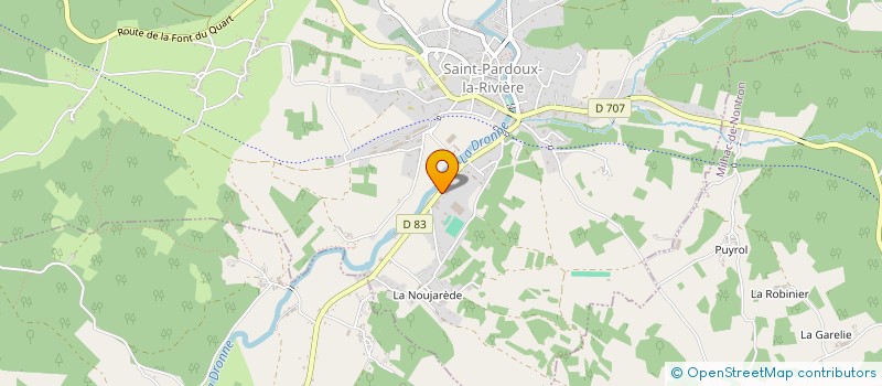 localisation de l'entreprise SCI BEAUREGARD  MILHAC-DE-NONTRON