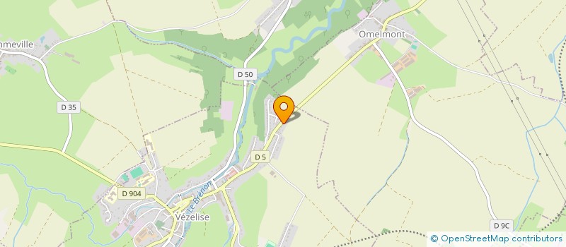 localisation de l'entreprise SCI BEAUREGARD  VEZELISE