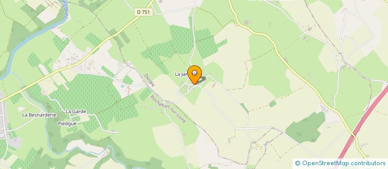 localisation de l'entreprise SCI BEAUREGARD  VAL-DU-LAYON