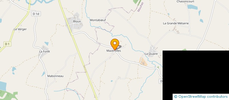 localisation de l'entreprise SCI BEAUREGARD à MOUHET