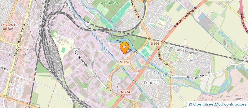 localisation de l'entreprise SCI BEAUREGARD à LONGVIC