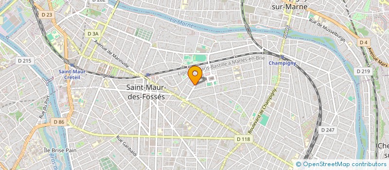 localisation de l'entreprise SCI BEAUREPAIRE à SAINT-MAUR-DES-FOSSES