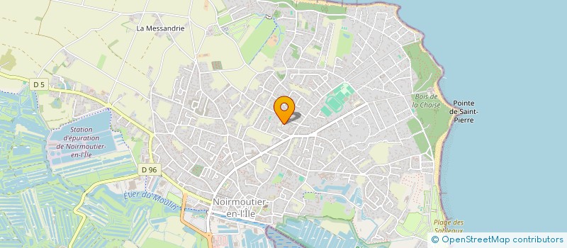 localisation de l'entreprise SCI BEAUREPAIRE  NOIRMOUTIER-EN-L'ILE