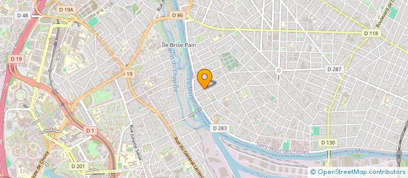 localisation de l'entreprise SCI BEAUREPAIRE à SAINT-MAUR-DES-FOSSES