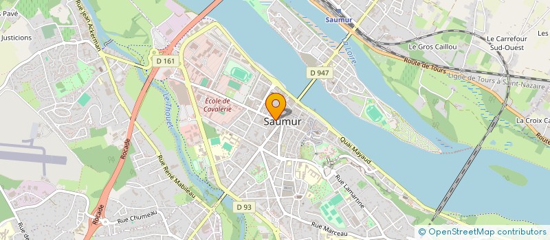 localisation de l'entreprise SCI BEAUREPAIRE  SAUMUR