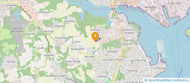 localisation de l'entreprise SCI BEAURIR  LARMOR-PLAGE