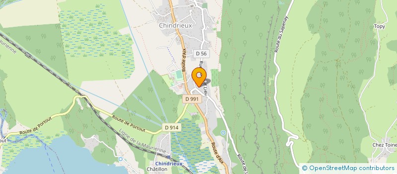 localisation de l'entreprise SCI BEAURIVAGE  CHINDRIEUX