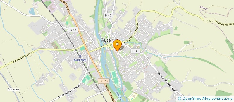 localisation de l'entreprise SCI BEAUSEJOUR  AUTERIVE