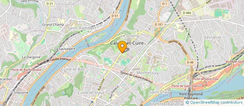 localisation de l'entreprise SCI BEAUSEJOUR  LYON