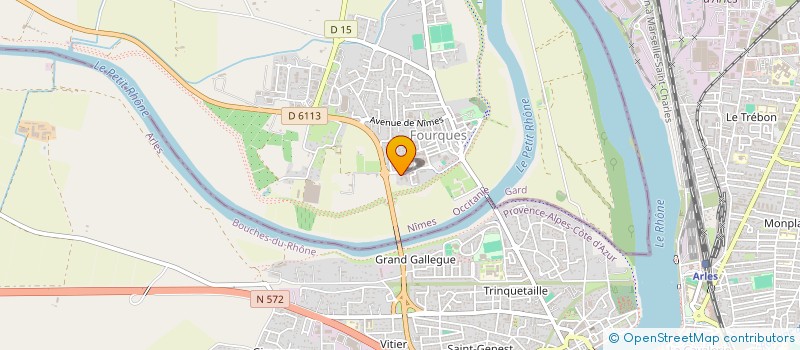 localisation de l'entreprise SCI BEAUSEJOUR  FOURQUES