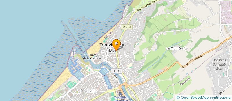 localisation de l'entreprise SCI BEAUSEJOUR à TROUVILLE-SUR-MER