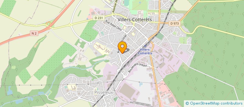 localisation de l'entreprise SCI BEAUSEJOUR à VILLERS-COTTERETS