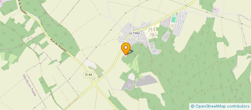 localisation de l'entreprise SCI BEAUSEJOUR  CIRES-LES-MELLO