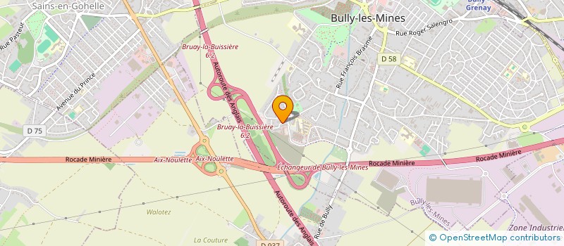 localisation de l'entreprise SCI BEAUSEJOUR  GRENAY