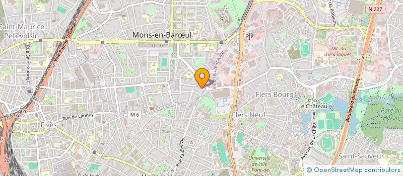 localisation de l'entreprise SCI BEAUSEJOUR  MONS-EN-BARUL