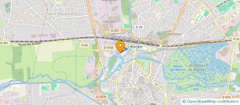 localisation de l'entreprise SCI BEAUSEJOUR  BOURGES