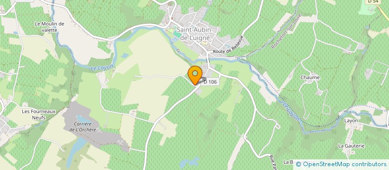 localisation de l'entreprise SCI BEAUSEJOUR  VAL-DU-LAYON