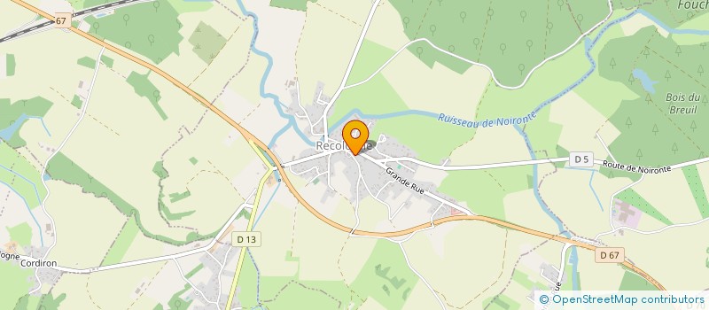 localisation de l'entreprise SCI BEAUSIR  LE MOUTHEROT