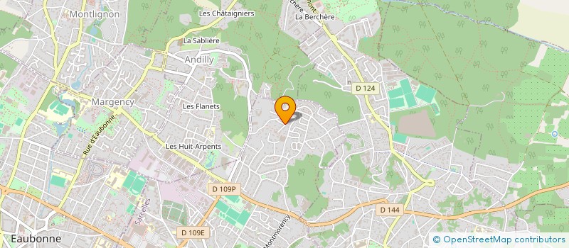 localisation de l'entreprise SCI BEAUSITE à SOISY-SOUS-MONTMORENCY