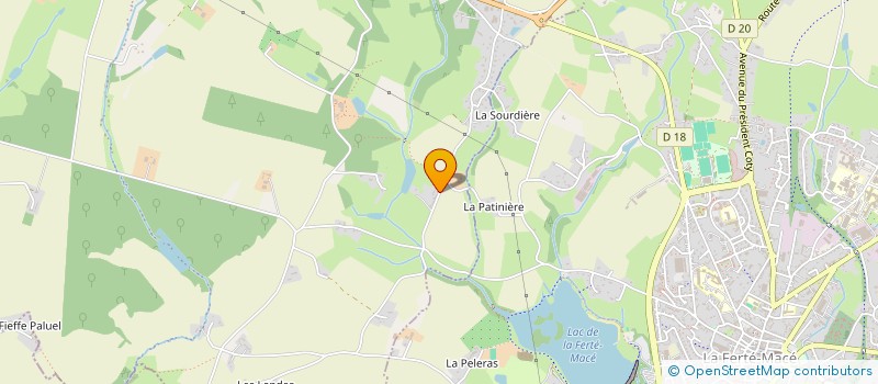localisation de l'entreprise SCI BEAUSOLEIL à LES MONTS-D'ANDAINE