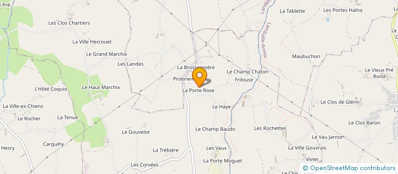 localisation de l'entreprise SCI BEAUSOLEIL  SAINT-TRIMOEL