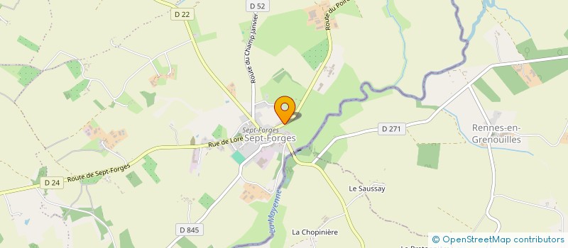 localisation de l'entreprise SCI BEAUSOLEIL à JUVIGNY VAL D'ANDAINE
