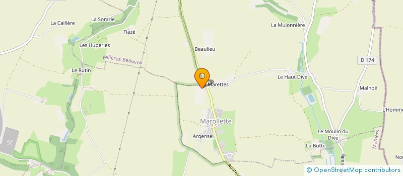 localisation de l'entreprise SCI BEAUSOLEIL  SAINT-LONGIS