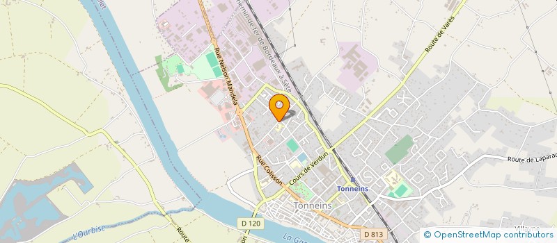 localisation de l'entreprise SCI BEAUSOURIRE  TONNEINS