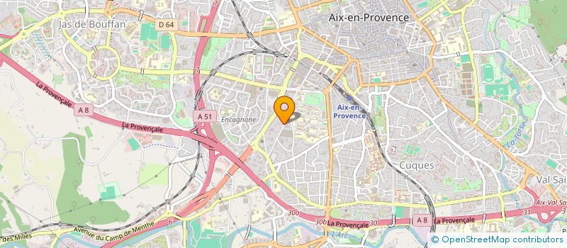 localisation de l'entreprise SCI BEAUSSERE à AIX-EN-PROVENCE