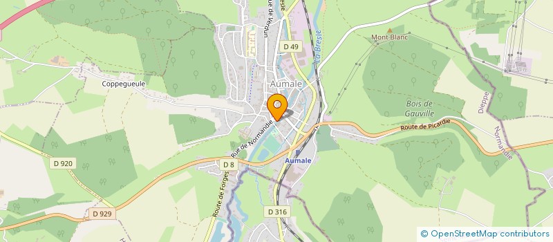 localisation de l'entreprise SCI BEAUTE  AUMALE