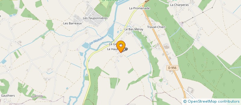 localisation de l'entreprise SCI BEAUTE à VALENCAY