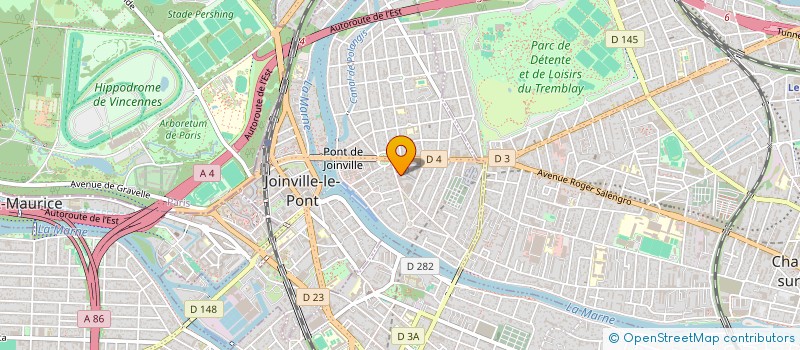 localisation de l'entreprise SCI BEAUTHEAC à JOINVILLE-LE-PONT