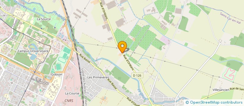 localisation de l'entreprise SCI BEAUTHIER à SAINT-CYR-EN-VAL
