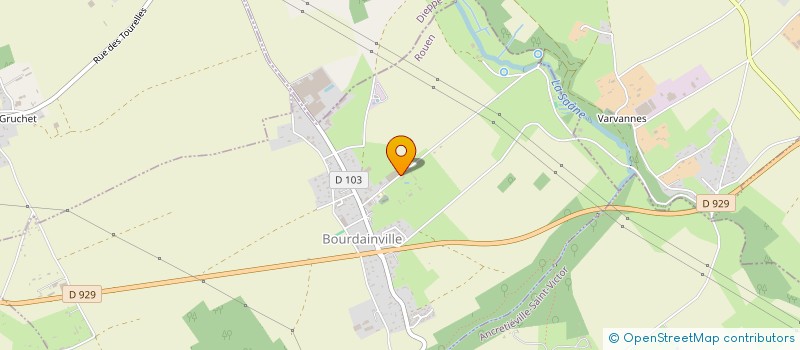 localisation de l'entreprise SCI BEAUTOT-NEVEUX  BOURDAINVILLE