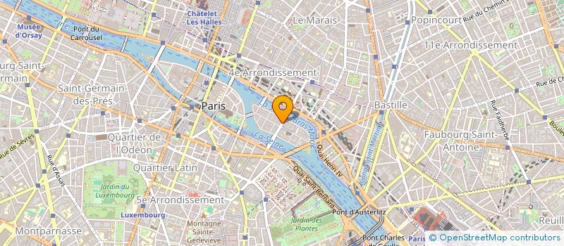 localisation de l'entreprise SCI BEAUTREILLIS REUNION  PARIS