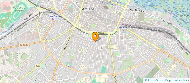 localisation de l'entreprise SCI BEAUVAISIENNE DIOGENE MAILLART  AMIENS