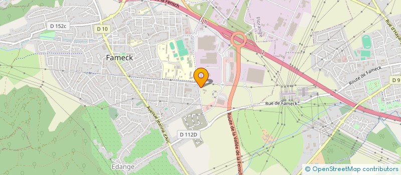 localisation de l'entreprise SCI BEAUVAU  FAMECK