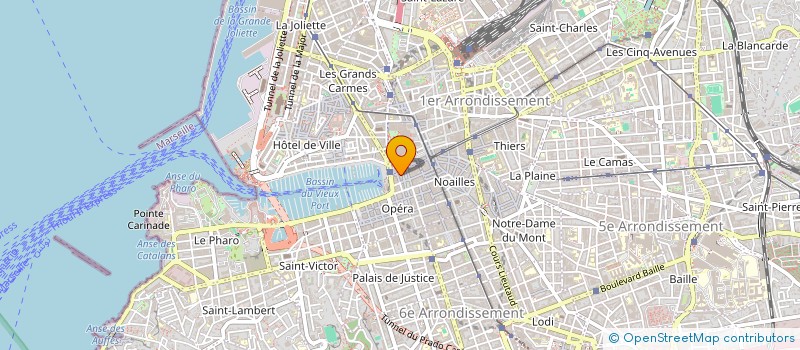 localisation de l'entreprise SCI BEAUVAU à MARSEILLE