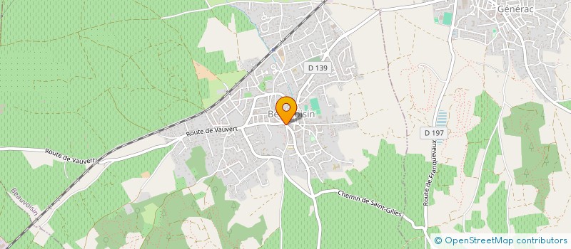 localisation de l'entreprise SCI BEAUVOISIN à BEAUVOISIN