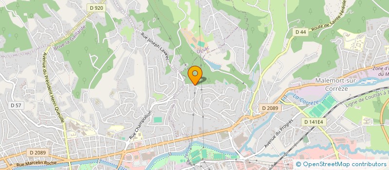 localisation de l'entreprise SCI BEAUX RIVAGES à MALEMORT