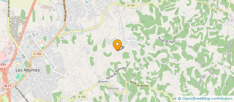 localisation de l'entreprise SCI BEAUX SOLEILS à LES ABYMES