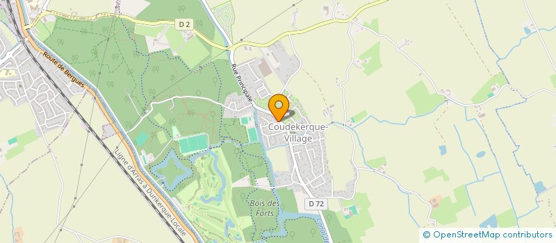 localisation de l'entreprise SCI BEBA  TETEGHEM-COUDEKERQUE-VILLAGE