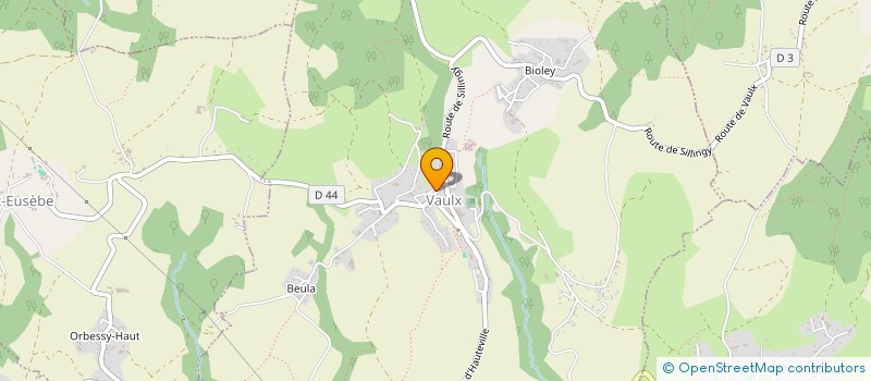 localisation de l'entreprise SCI BEBA  HAUTEVILLE-SUR-FIER